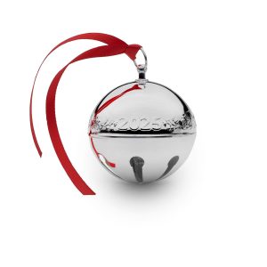 2025 Silver Plate Sleigh Bell Ornament  54th Edition