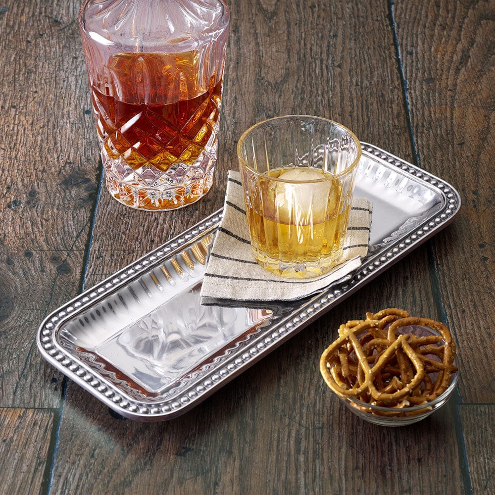 Flutes & Pearls Rectangular Tray - Image 2