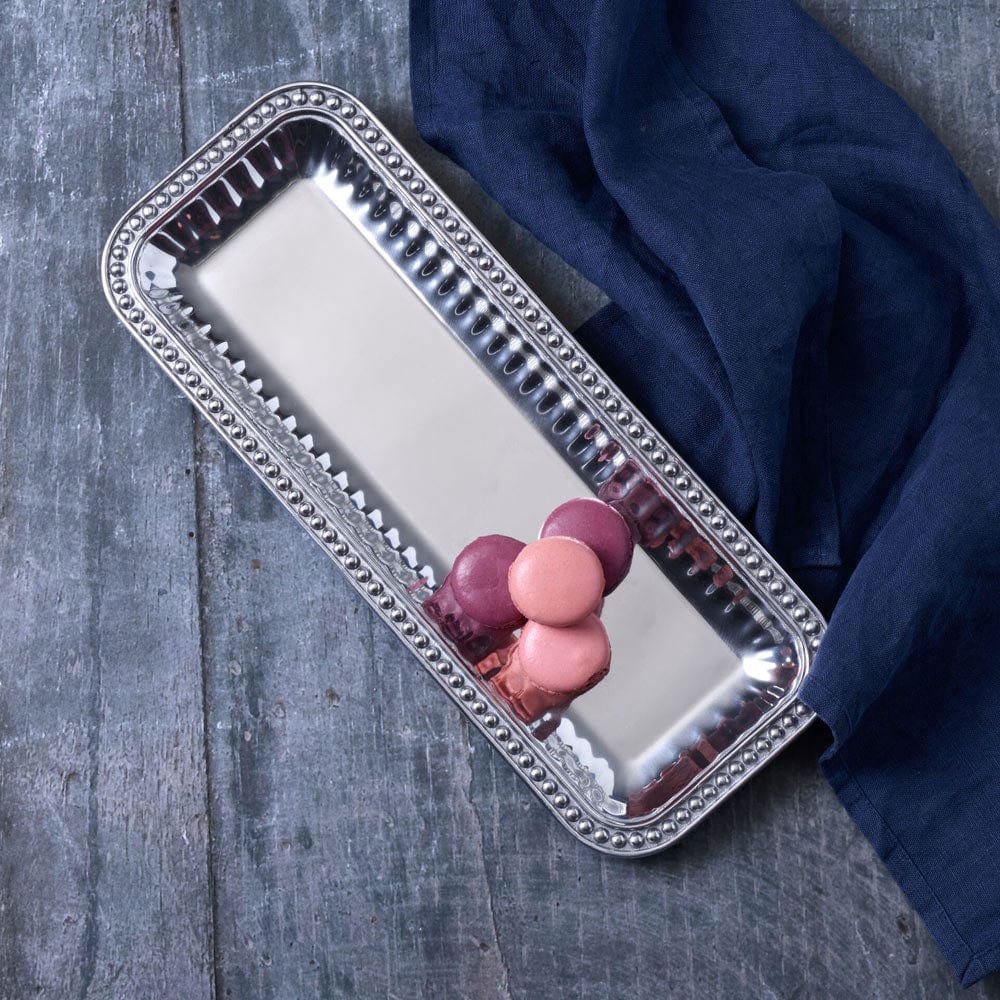 Flutes & Pearls Rectangular Tray - Image 3
