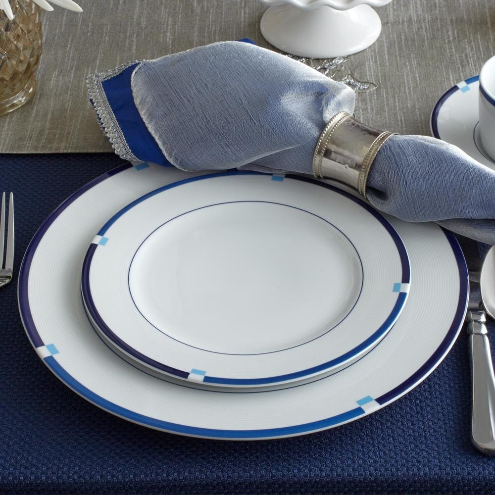 Jet Set Blue Salad Plate - Image 3