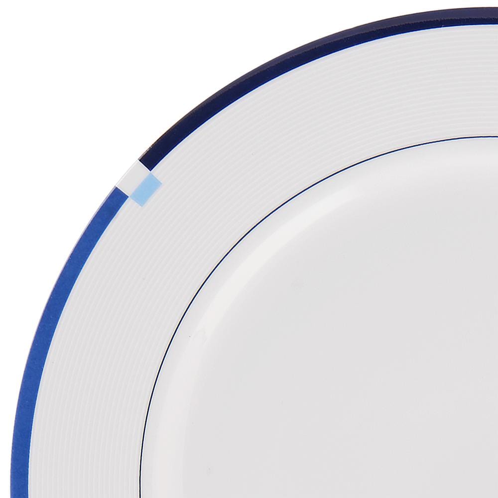 Jet Set Blue Set of 4 Dinner Plates - Image 3