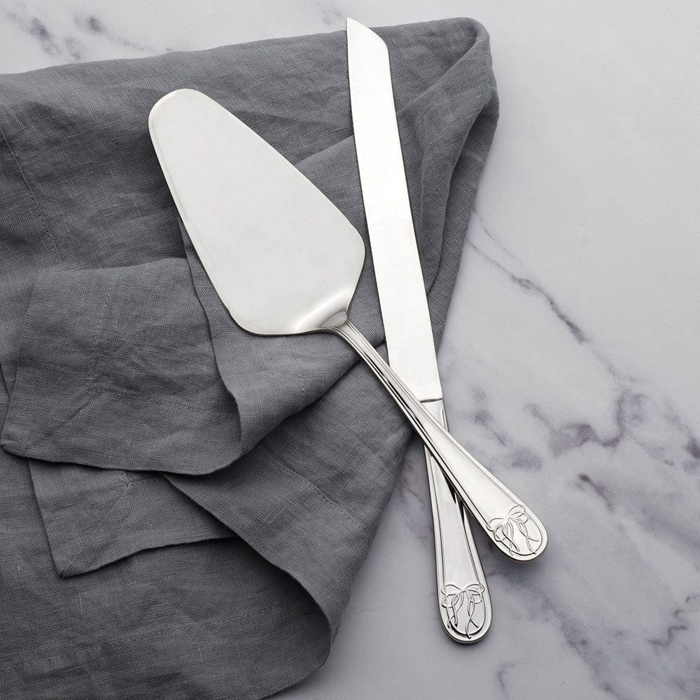Love Story Cake Knife and Server Set - Image 2