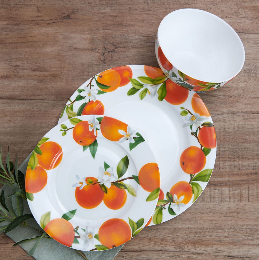 Mandarin 12 Piece Dinnerware Set. Service for 4 - Image 3