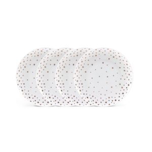 Millie Gold Set of 4 Salad Plates