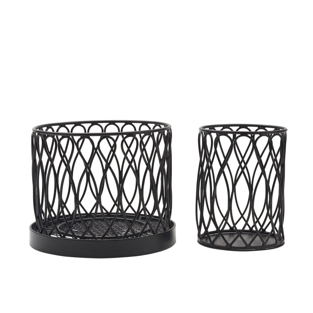Twist Loop Rotating 2 Tier Utensil Holder - Image 4
