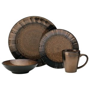 Verona 16 Piece Dinnerware Set. Service for 4